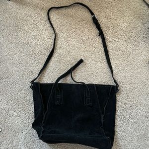 Zara leather crossbody bag